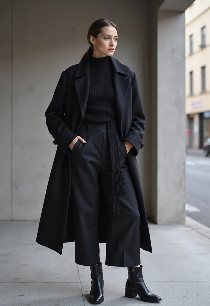 12 Street Fashion Trends You Need to Try Now (You'll Be the Talk of the Town!) - 8. Monochrome Magic