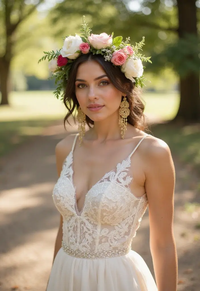 12 Stunning Bridal Makeup Trends for 2025 (You Can't Miss #5!) - 11. Statement Accessories