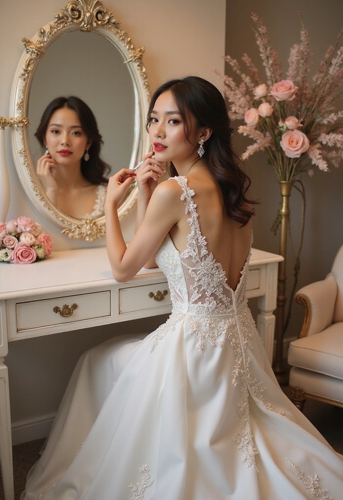 12 Stunning Bridal Makeup Trends for 2025 (You Can't Miss #5!) - 2. Bold Lip Colors