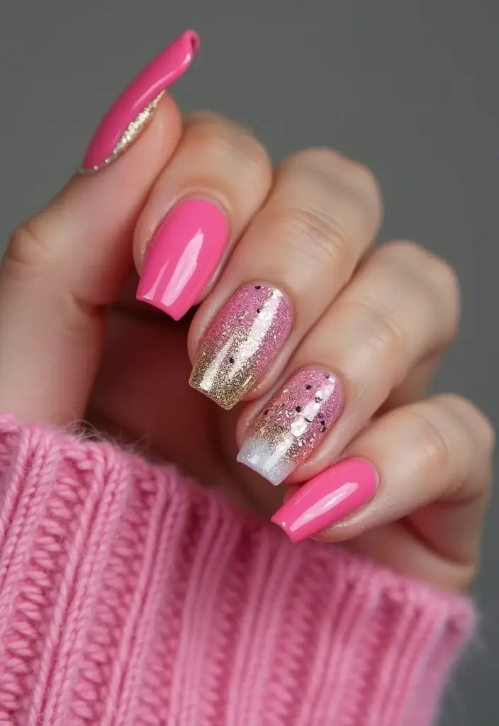 14 Uñas de Personajes que Cada Niña Querrá Tener (¡La #3 Es Una Locura!) - 11. Uñas de Barbie