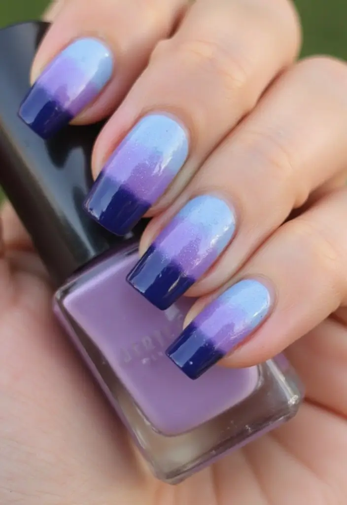 15 Impresionantes Diseños de Uñas para Invierno 2025 que No Puedes Perderte! - 15. Uñas de Ombre