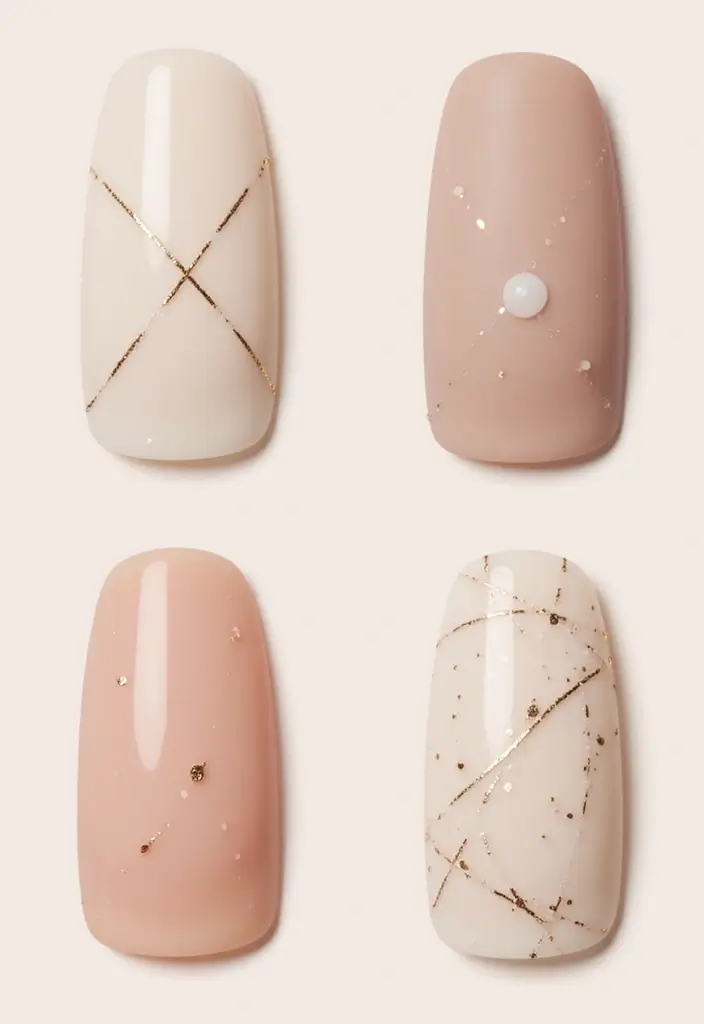 15 Impresionantes Diseños de Uñas para Invierno 2025 que No Puedes Perderte! - 3. Estilo Minimalista
