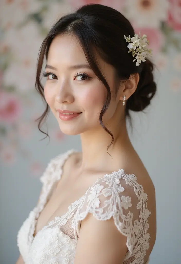 15 Trendy Wedding Hairstyles That Will Make You Say 'I Do' in Style! - 1. The Classic Chignon