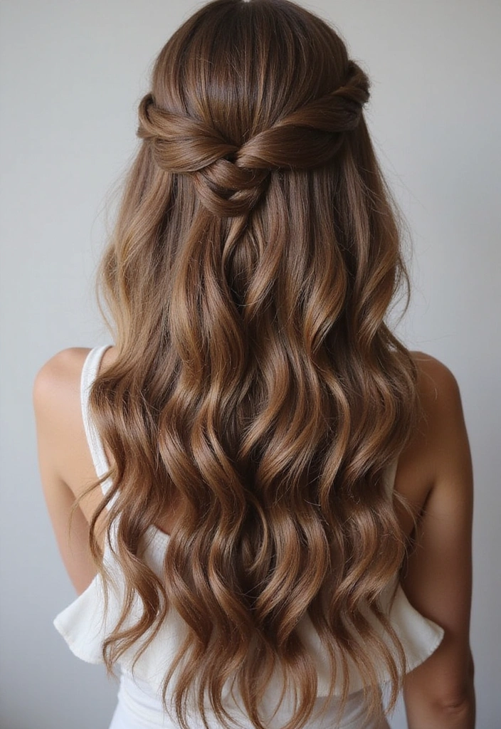 15 Trenzas Fáciles Que Puedes Hacer en Menos de 10 Minutos (Increíble #9!) - 10. Trenza de Cascada
