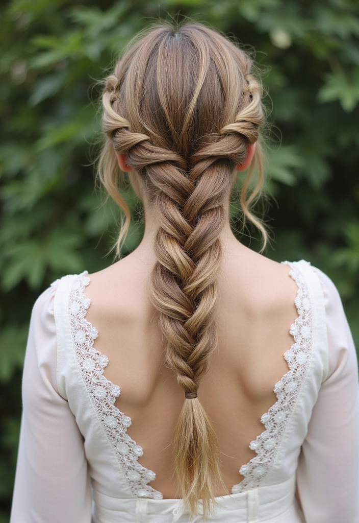 15 Trenzas Fáciles Que Puedes Hacer en Menos de 10 Minutos (Increíble #9!) - 3. Trenza de Espiga