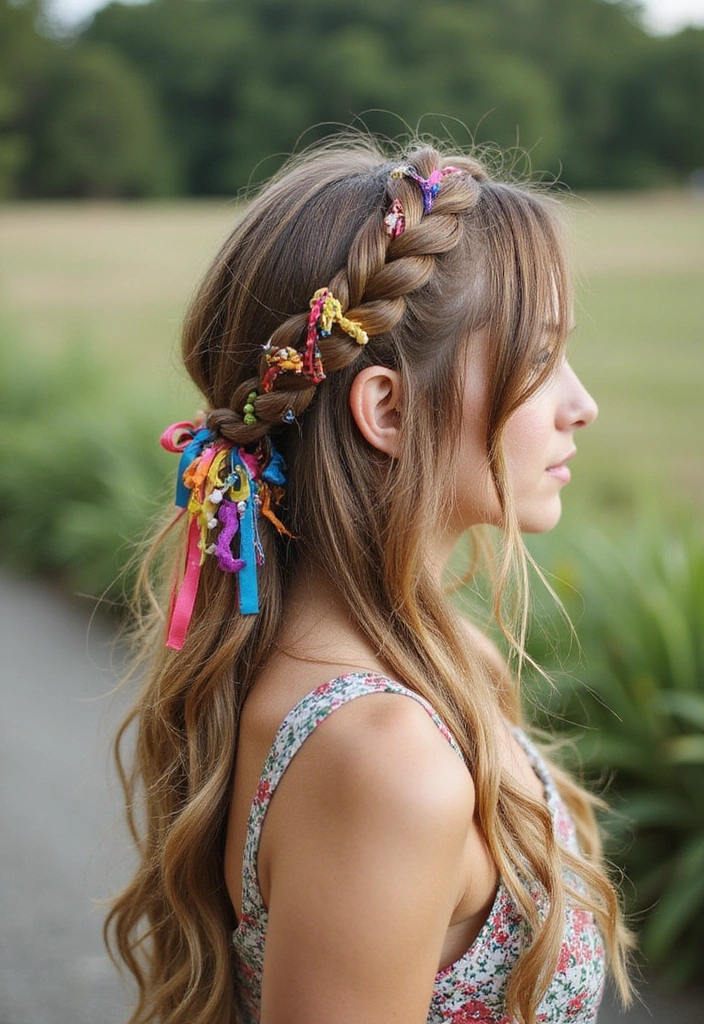 15 Trenzas Fáciles Que Puedes Hacer en Menos de 10 Minutos (Increíble #9!) - 6. Trenza Bohemia
