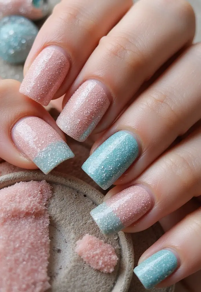 17 Tendencias de Uñas para Agosto 2025 que Debes Probar ¡Te Sorprenderán! - 16. Uñas con Textura