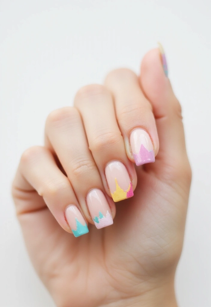 17 Tendencias de Uñas para Agosto 2025 que Debes Probar ¡Te Sorprenderán! - 3. Uñas Naturales con Toque de Color