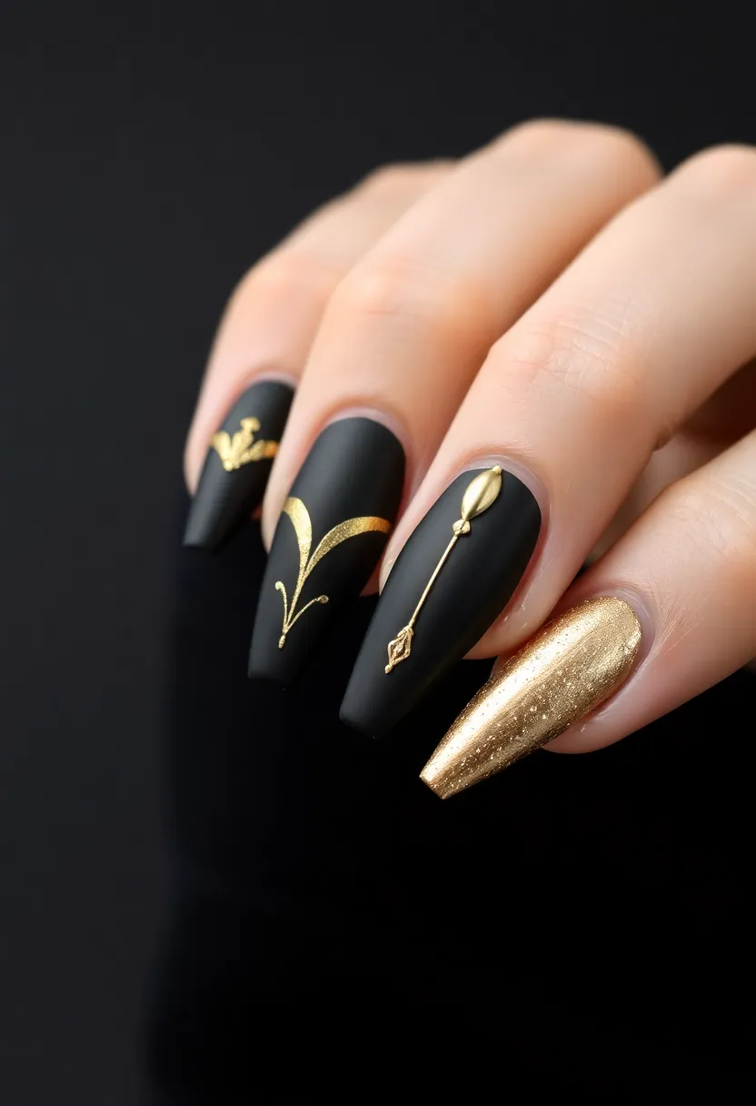 17 Tendencias de Uñas para Agosto 2025 que Debes Probar ¡Te Sorprenderán! - 7. Acabado Mate y Brillante