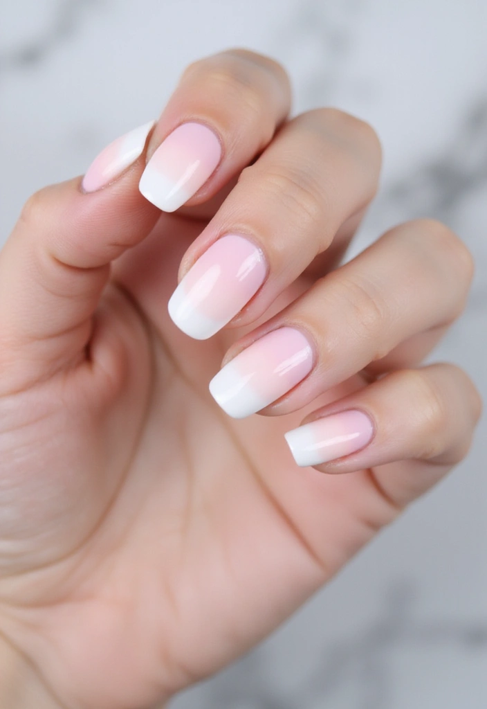 18 Milky Nail Designs That Are Taking Over Instagram (Tip: You’ll Want #7!) - 15. Milky Gradient Tips