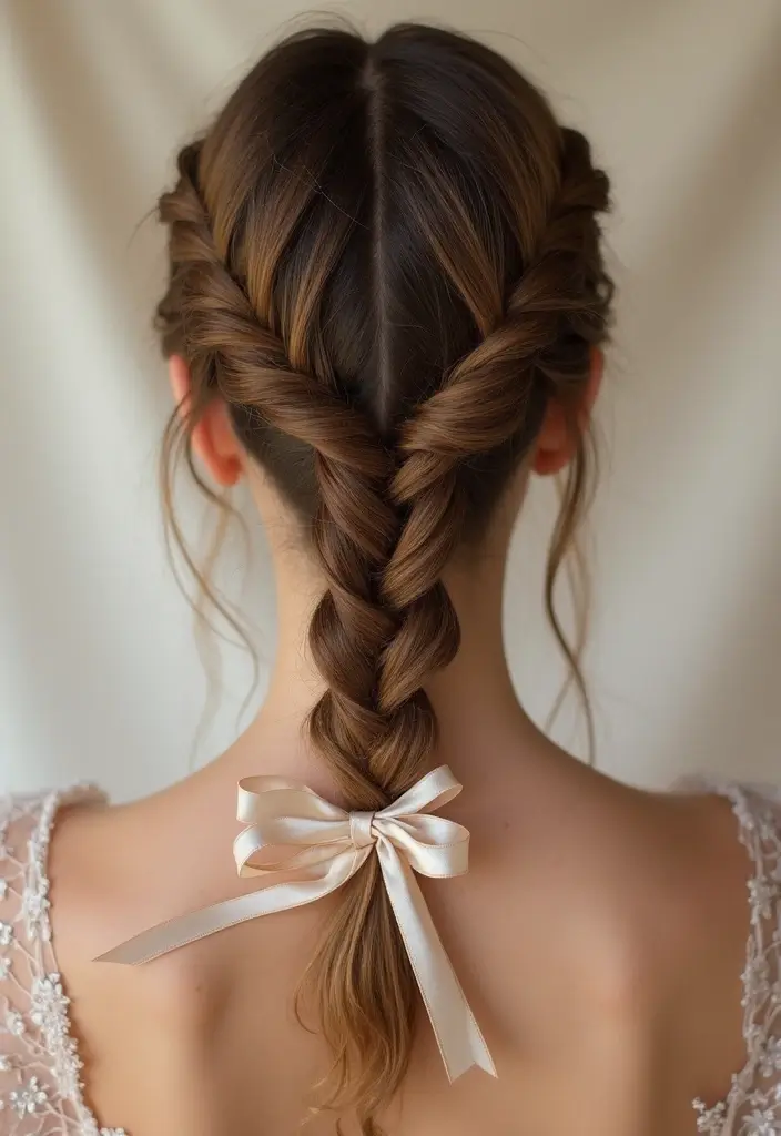 18 Tendencias de Trenzas que Revolucionarán tu Estilo en 2025! - 1. Trenzas de Cinta de Seda