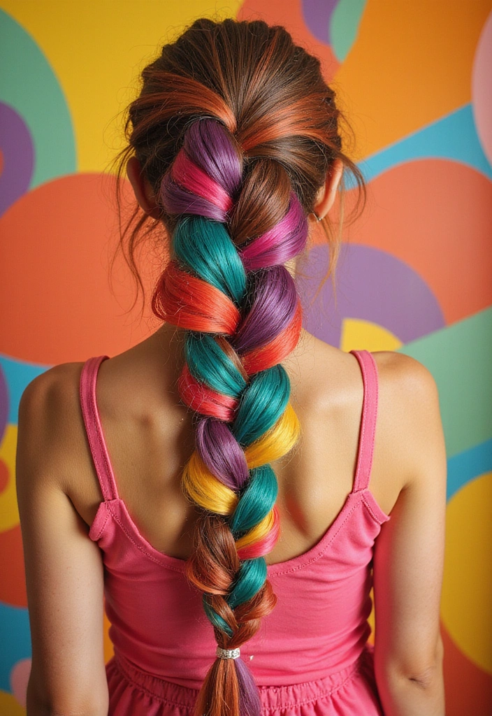 18 Tendencias de Trenzas que Revolucionarán tu Estilo en 2025! - 12. Trenzas de Estilo Retro