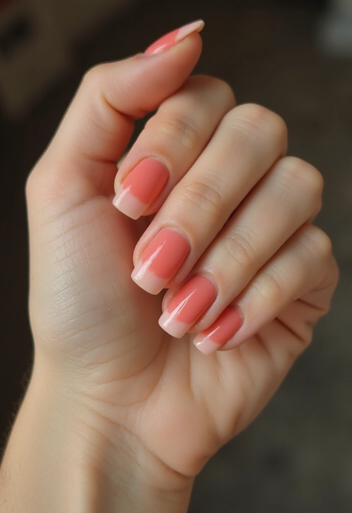 19 Tendencias de Manicure Francesa para 2025 Que No Te Puedes Perder - 18. Estilo Retro
