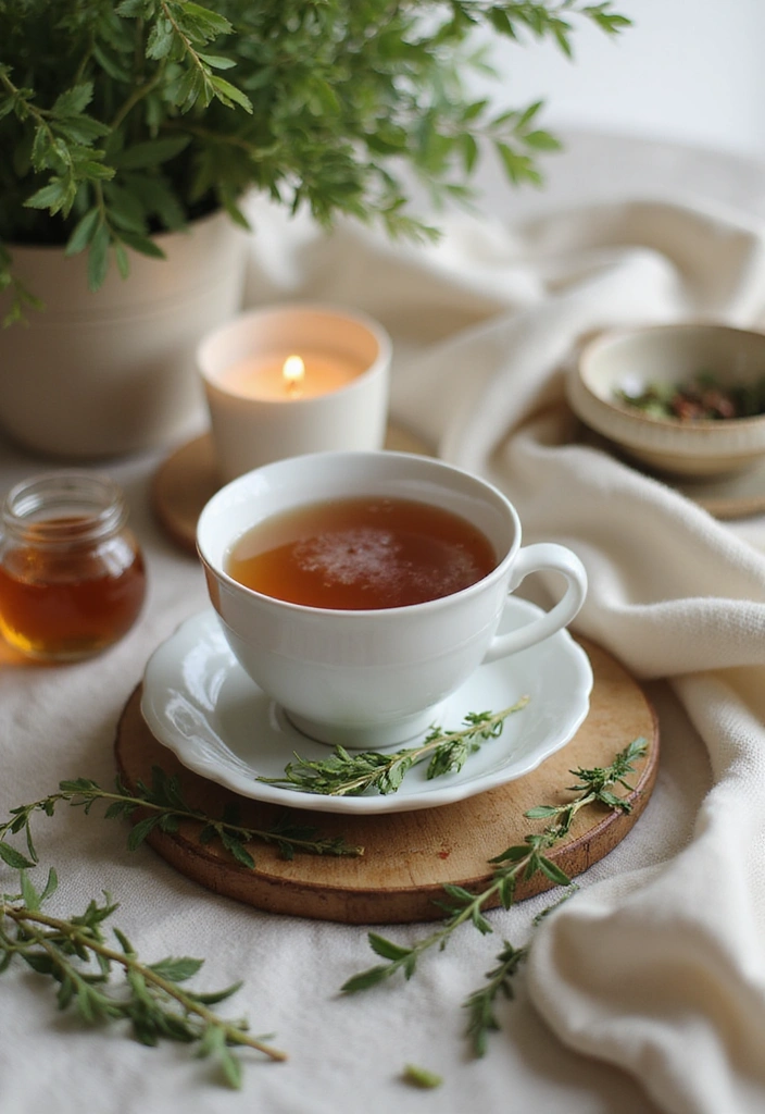 Ritual de Té de Hierbas Relajante