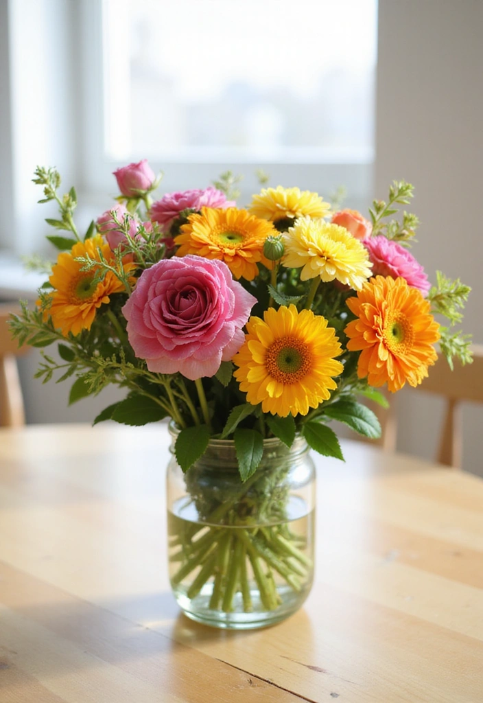 Arreglo de Flores Frescas