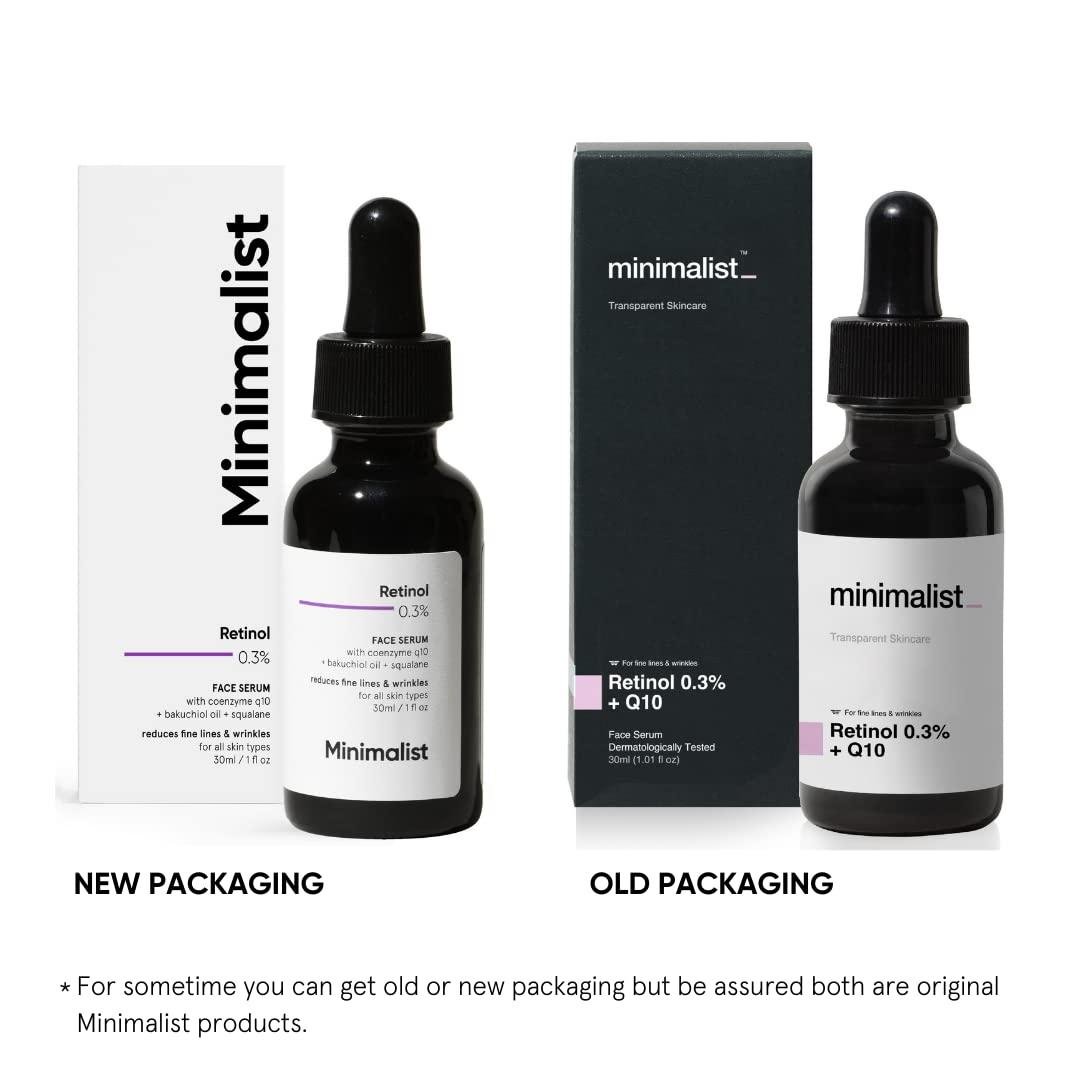 Timeless elixir: ‌Our Journey with Minimalist's Retinol Magic