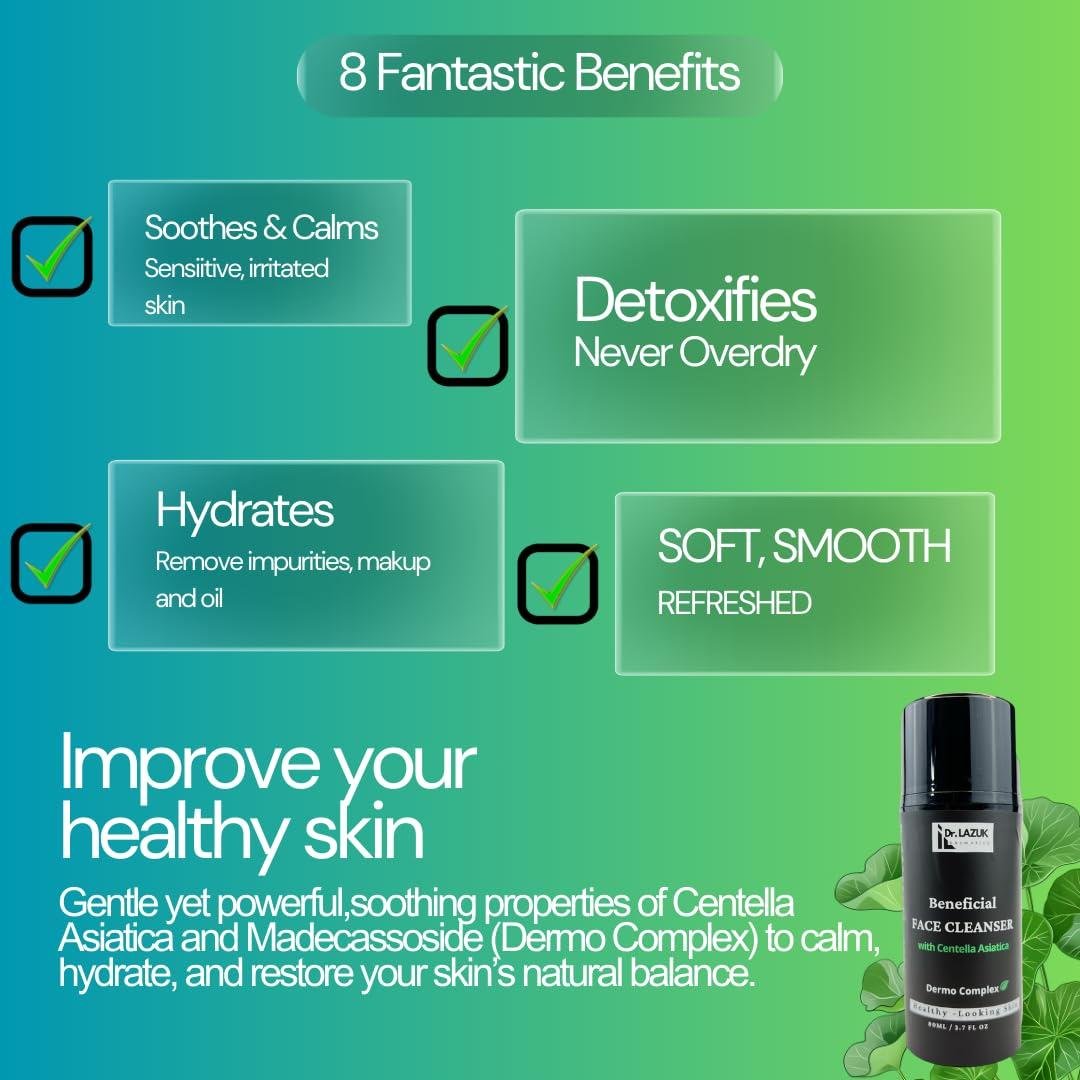 We Tried Dr. Lazuk's⁣ Centella Cleanser: Barrier Repair Magic