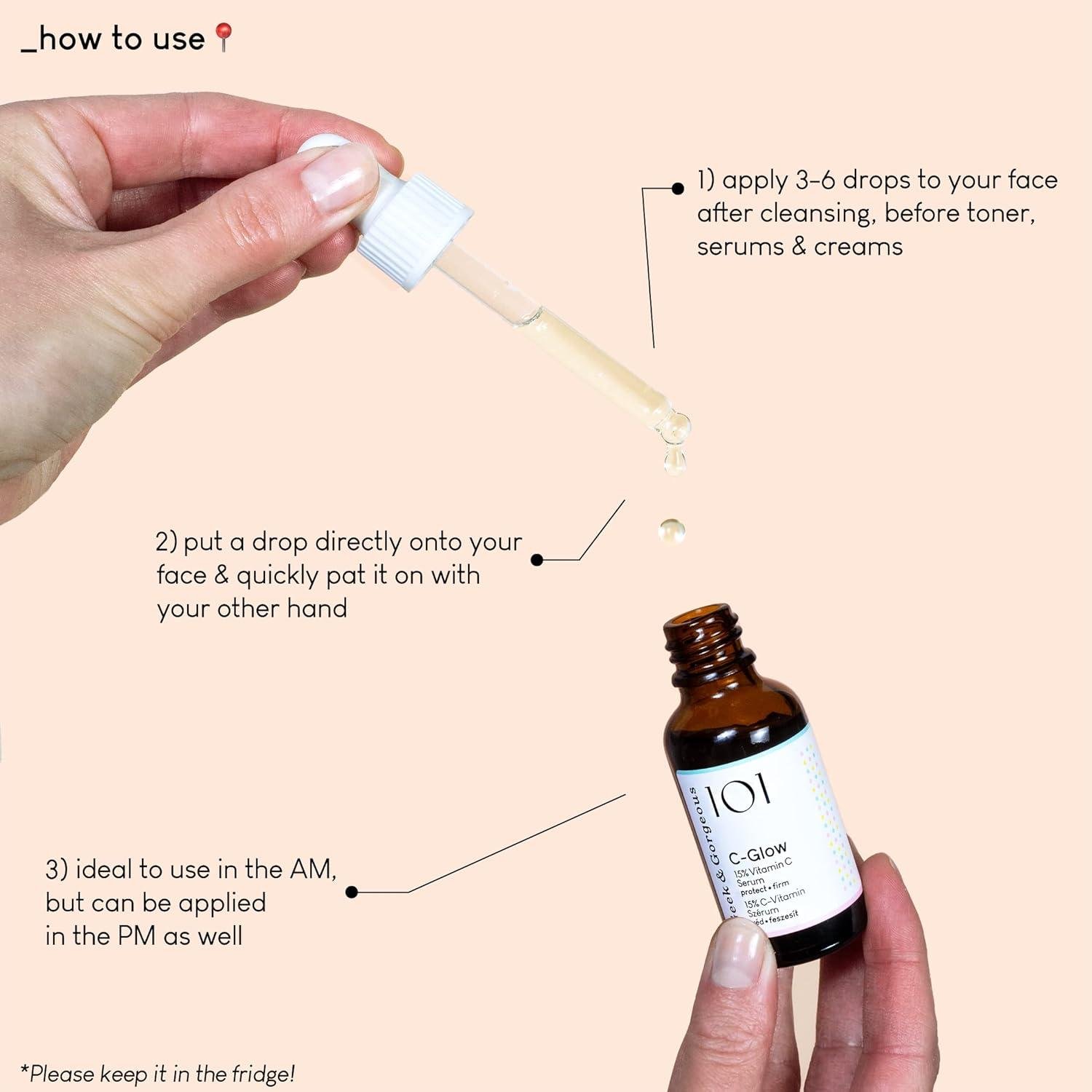 Geeking Out on C-Glow: Our Vitamin C Serum Verdict