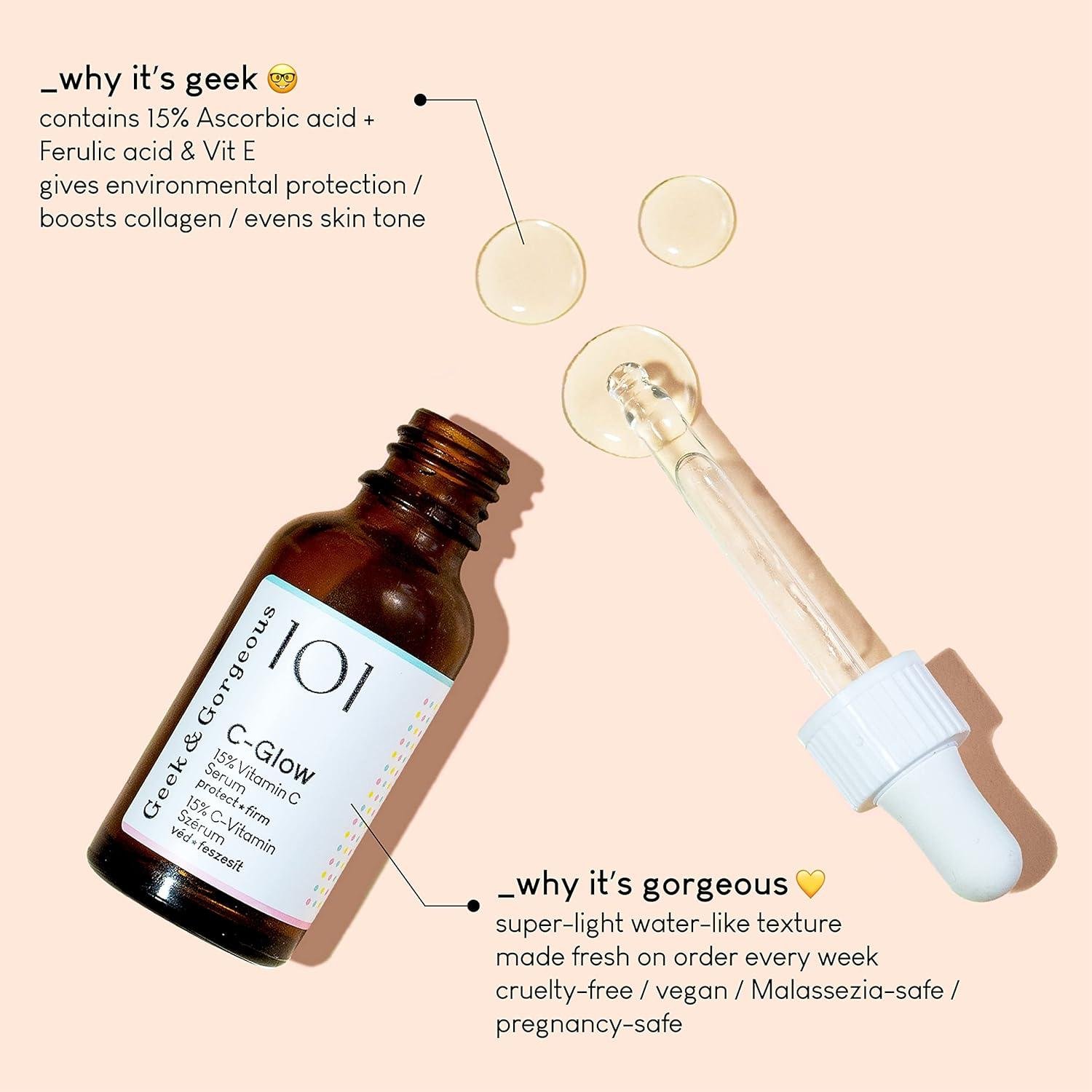 Geeking Out⁣ on C-Glow: Our Vitamin C ⁤Serum⁢ Verdict