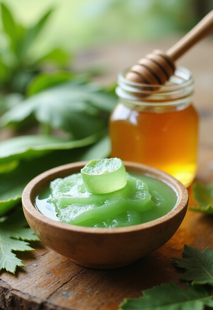 Las 15 Mejores Mascarillas Faciales Hidratantes que Transformarán Tu Piel en Solo 15 Minutos - 1. Mascarilla de Aloe Vera y Miel