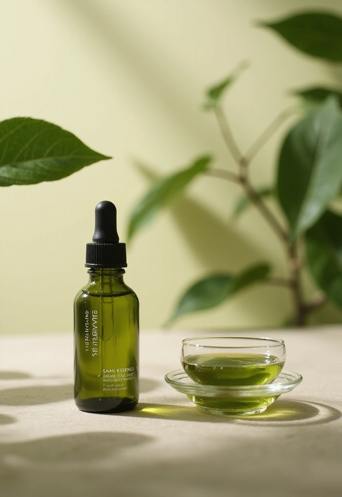 Las 15 Mejores Mascarillas Faciales Hidratantes que Transformarán Tu Piel en Solo 15 Minutos - 12. Mascarilla de Caracol y Extracto de Té Verde