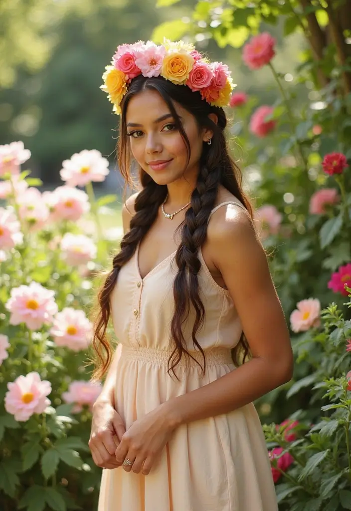12 Stunning Braided Hairstyles Every Latina Needs to Try (You'll Love #5!) - 10. Braided Headband