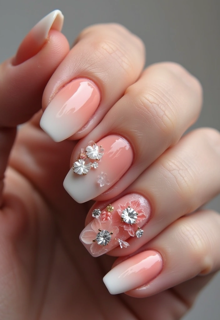 14 Trendy 3D Nail Styles That Are Taking Over Instagram (You Won't Believe #9!) - 7. Ombre Delight