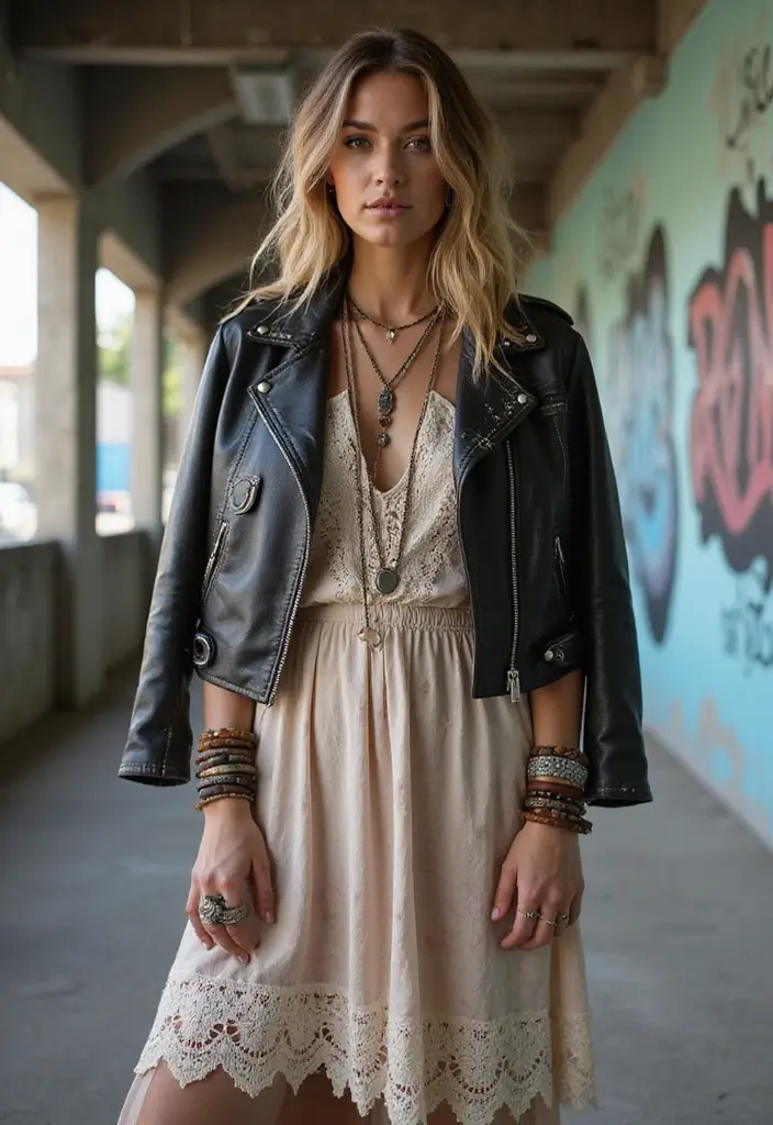 15 Edgy Grunge Looks That Will Instantly Upgrade Your Wardrobe (Warning: #5 Is a Game Changer!) - 11. Grunge Meets Boho