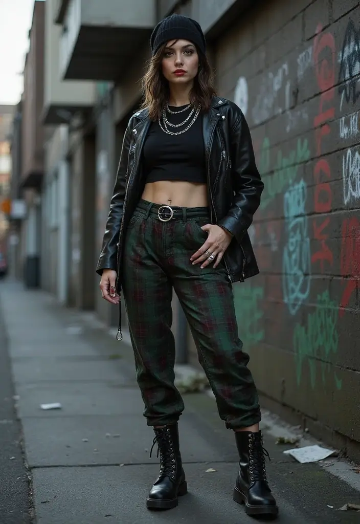 15 Edgy Grunge Looks That Will Instantly Upgrade Your Wardrobe (Warning: #5 Is a Game Changer!) - 7. Combat Boots: The Grunge Staple