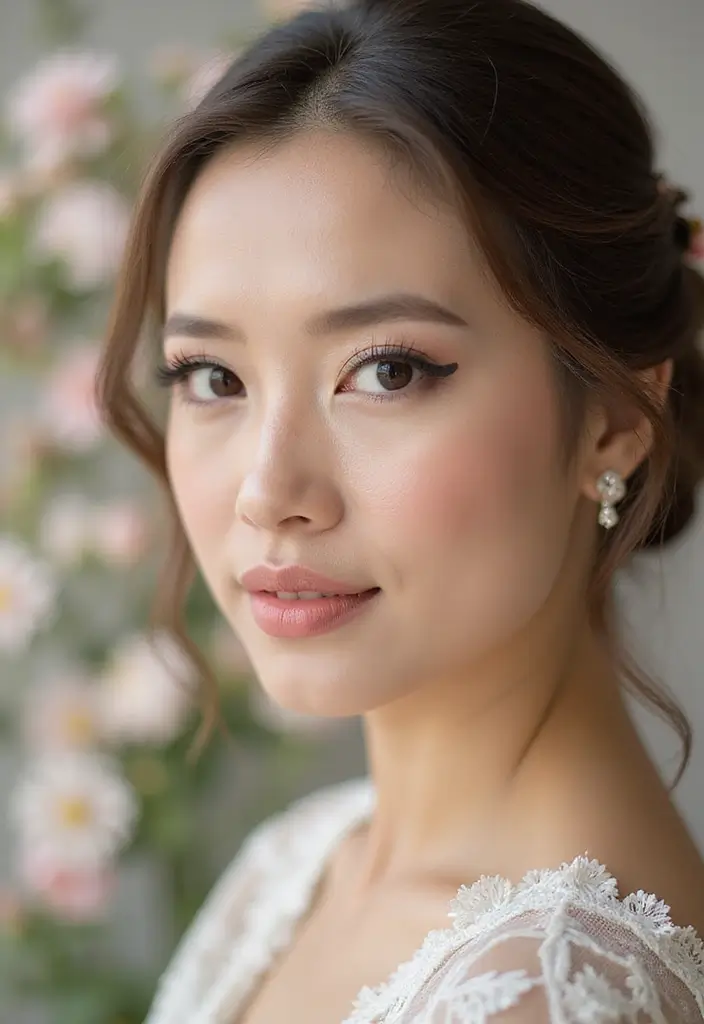 15 Stunning Wedding Makeup Looks That'll Make You Feel Like a Queen on Your Big Day! - 1. Timeless Classic Elegance