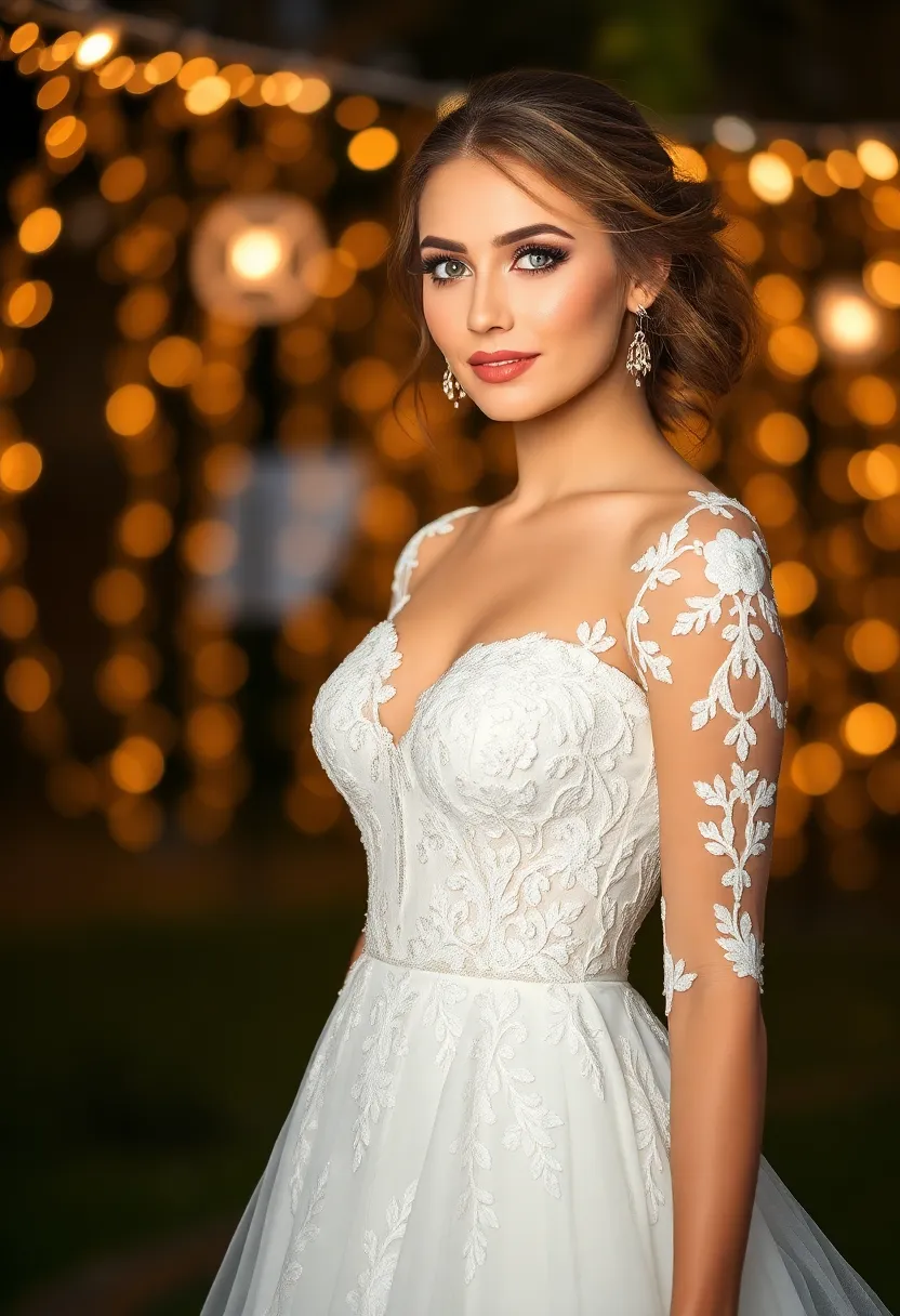 15 Stunning Wedding Makeup Looks That'll Make You Feel Like a Queen on Your Big Day! - 10. Sparkle and Shine