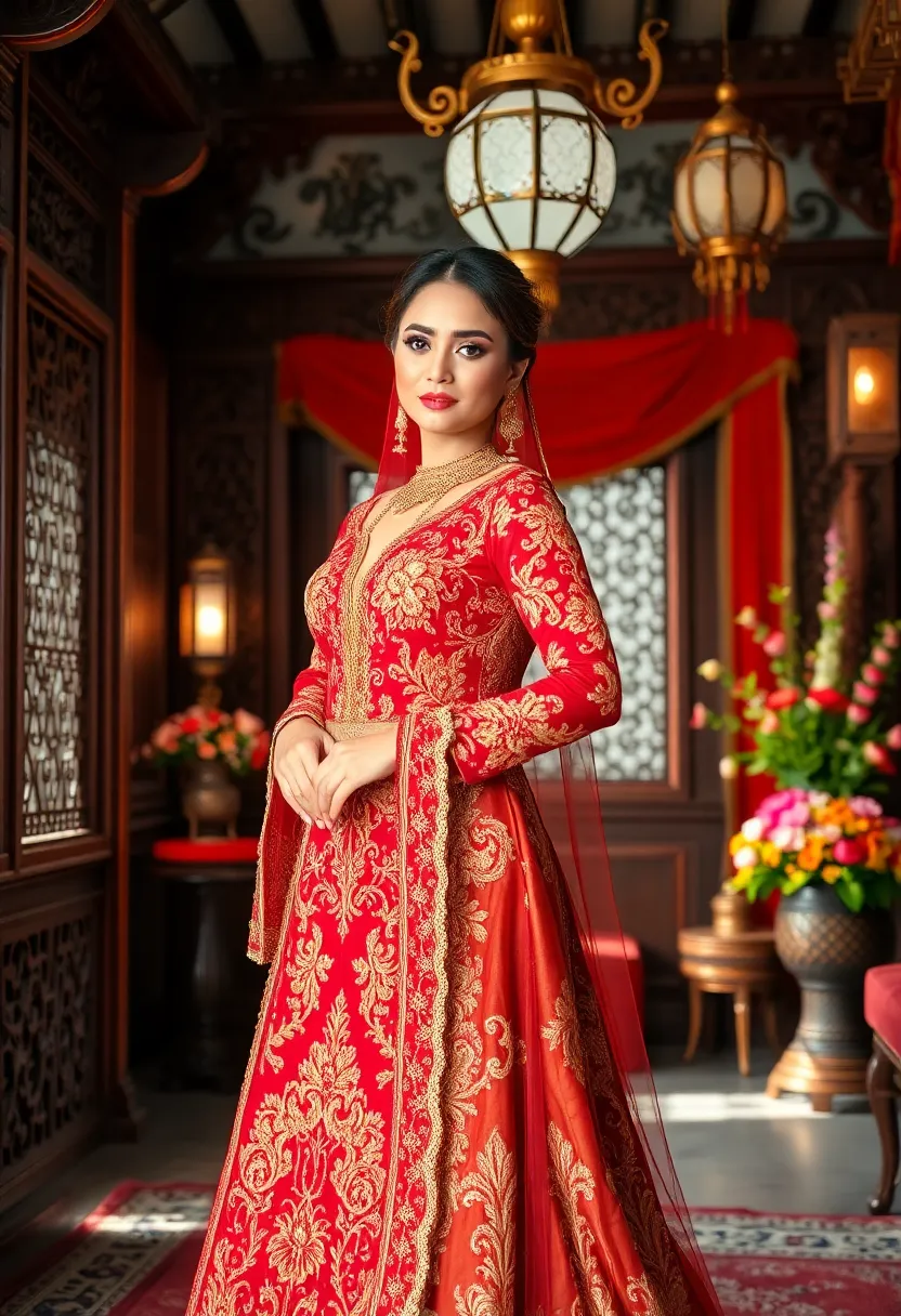 15 Stunning Wedding Makeup Looks That'll Make You Feel Like a Queen on Your Big Day! - 14. Ethnic and Cultural Touch