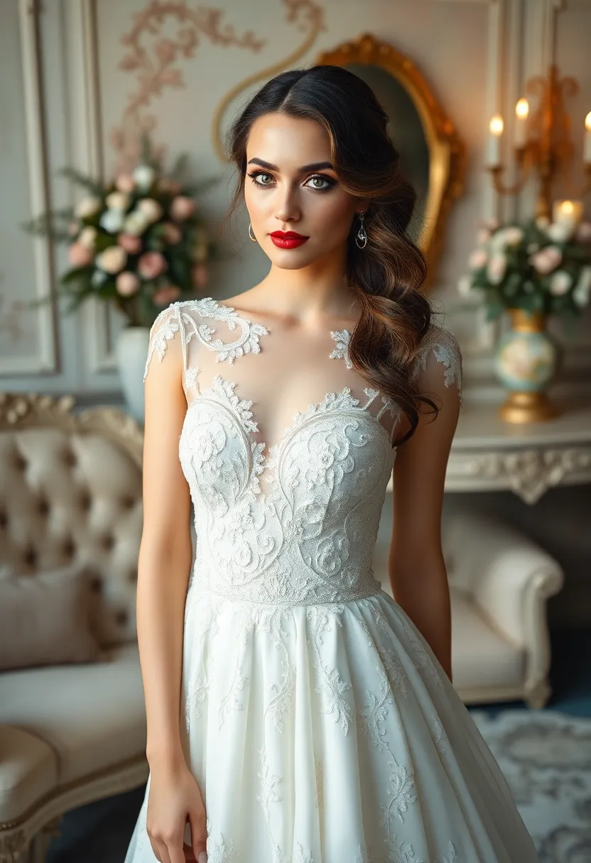 15 Stunning Wedding Makeup Looks That'll Make You Feel Like a Queen on Your Big Day! - 5. Vintage Vibes