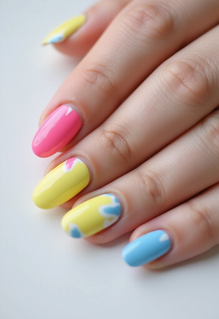 18 Nail Designs So Trendy You'll Want to Show Them Off Everywhere! - 10. Tie-Dye Dreams