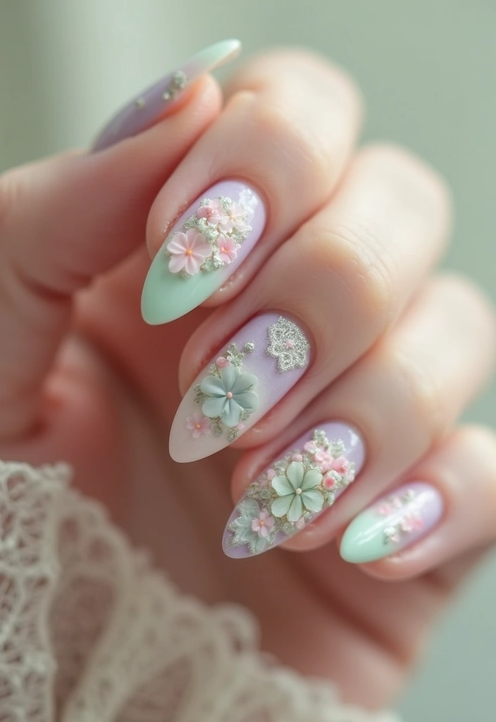18 Nail Designs So Trendy You'll Want to Show Them Off Everywhere! - 12. Vintage Vibes