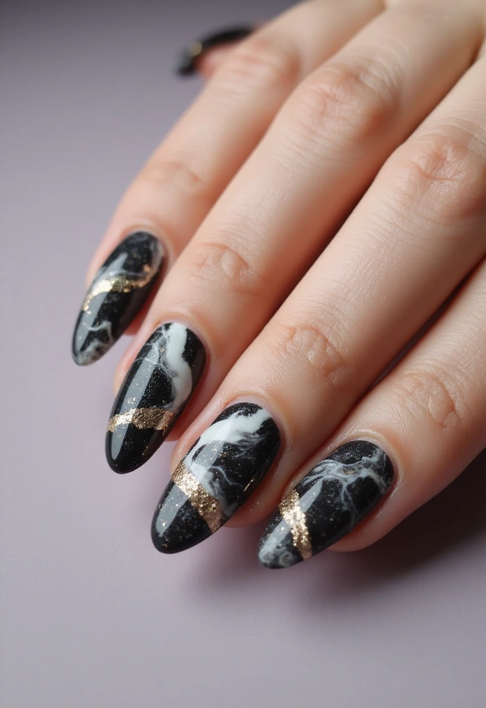 18 Nail Designs So Trendy You'll Want to Show Them Off Everywhere! - 6. Marble Magic