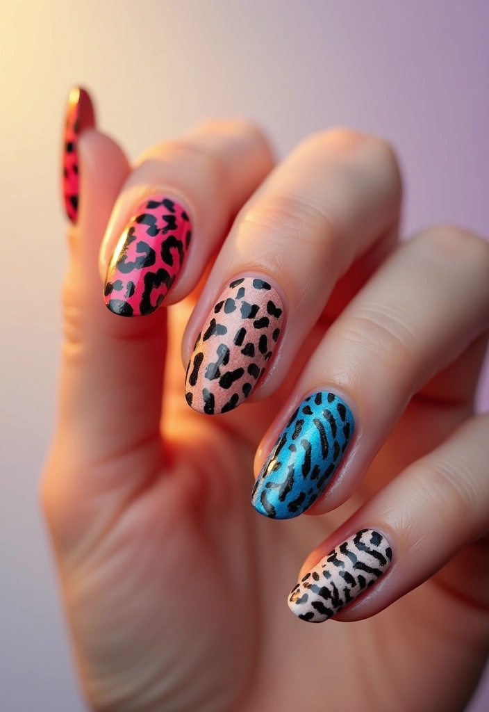 18 Nail Designs So Trendy You'll Want to Show Them Off Everywhere! - 9. Animal Print Allure