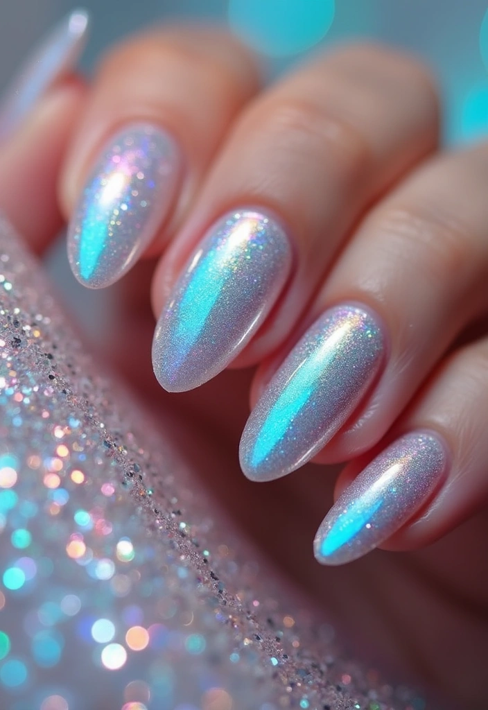 21 Stunning Fall Nails 2025 That Will Leave You Breathless (You Won't Believe #10!) - 13. Dazzling Holographic