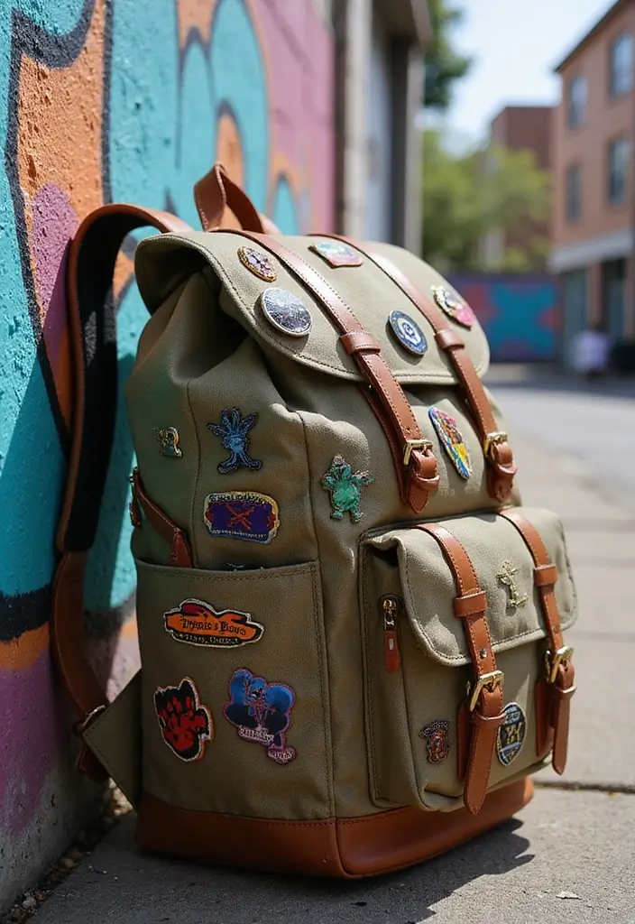 21 Stylish School Backpacks That Will Make You the Envy of the Hallways! - 14. Customizable Backpack