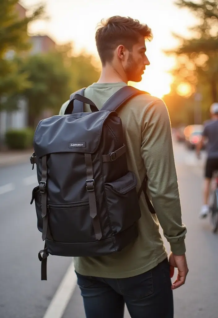 21 Stylish School Backpacks That Will Make You the Envy of the Hallways! - 19. Backpack with Side Pockets