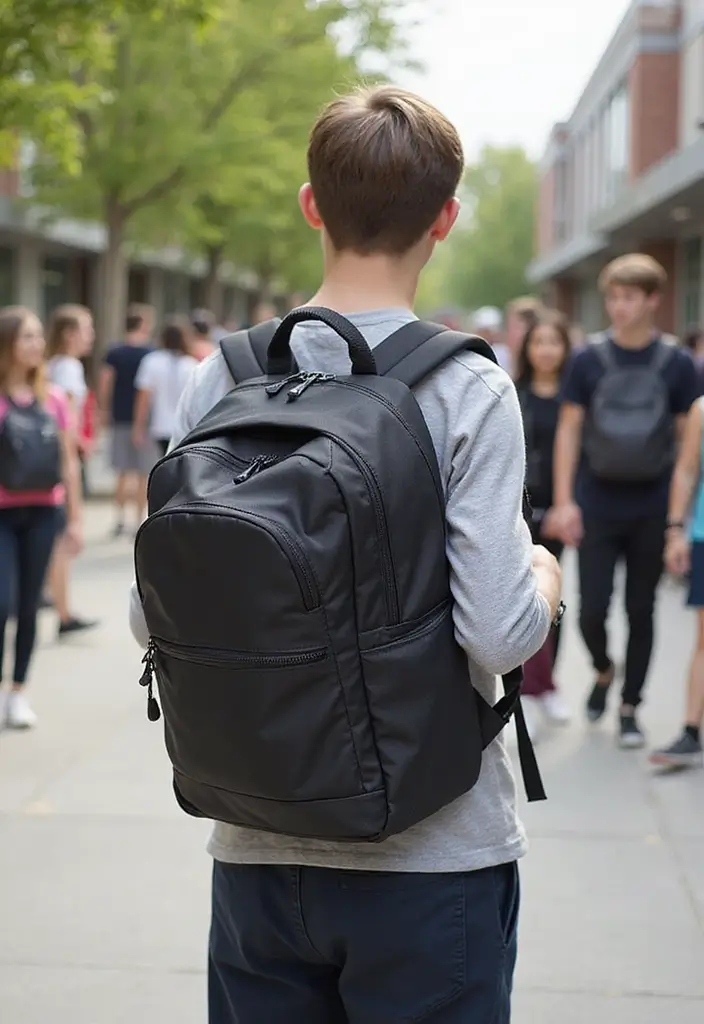 21 Stylish School Backpacks That Will Make You the Envy of the Hallways! - 9. Oversized Backpack