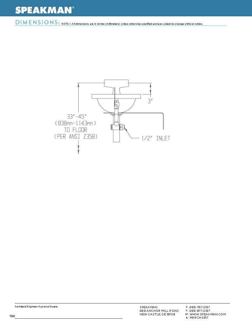 Reviewing the Speakman SE-400: Safety at Your Fingertips