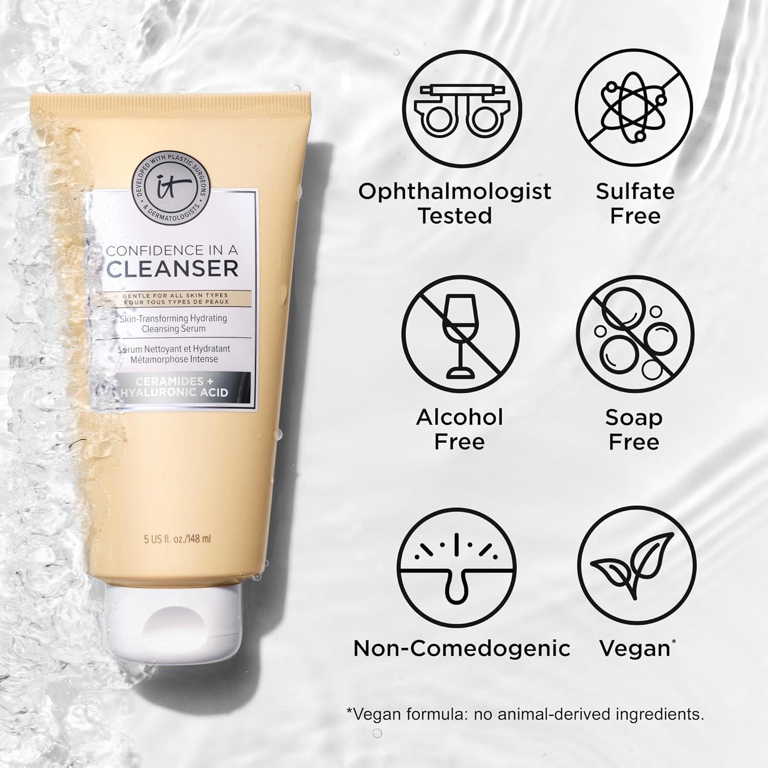 unveiling Our Skin Symphony: IT Cosmetics Cleanser