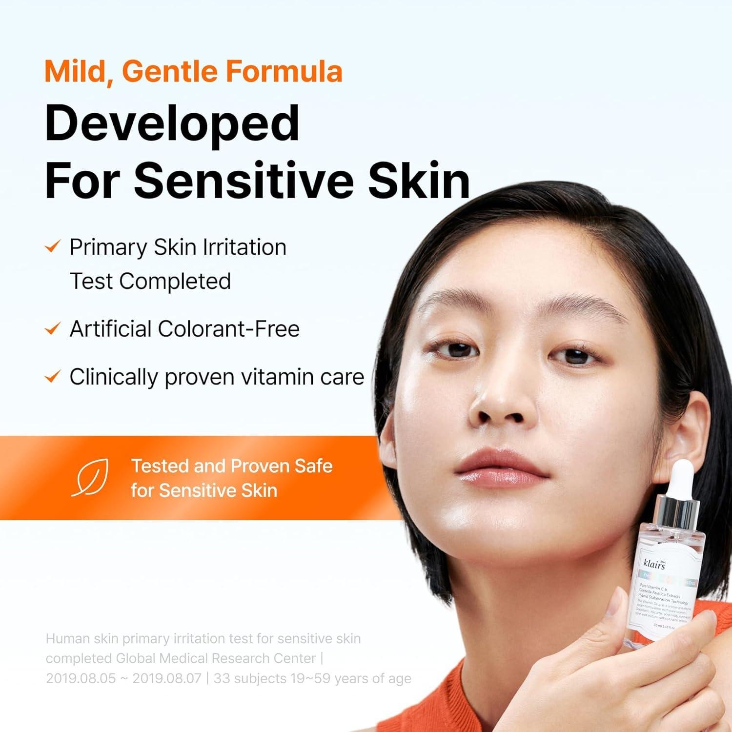 Vitamin C elixir: Our Juicy Encounter with DearKlairs