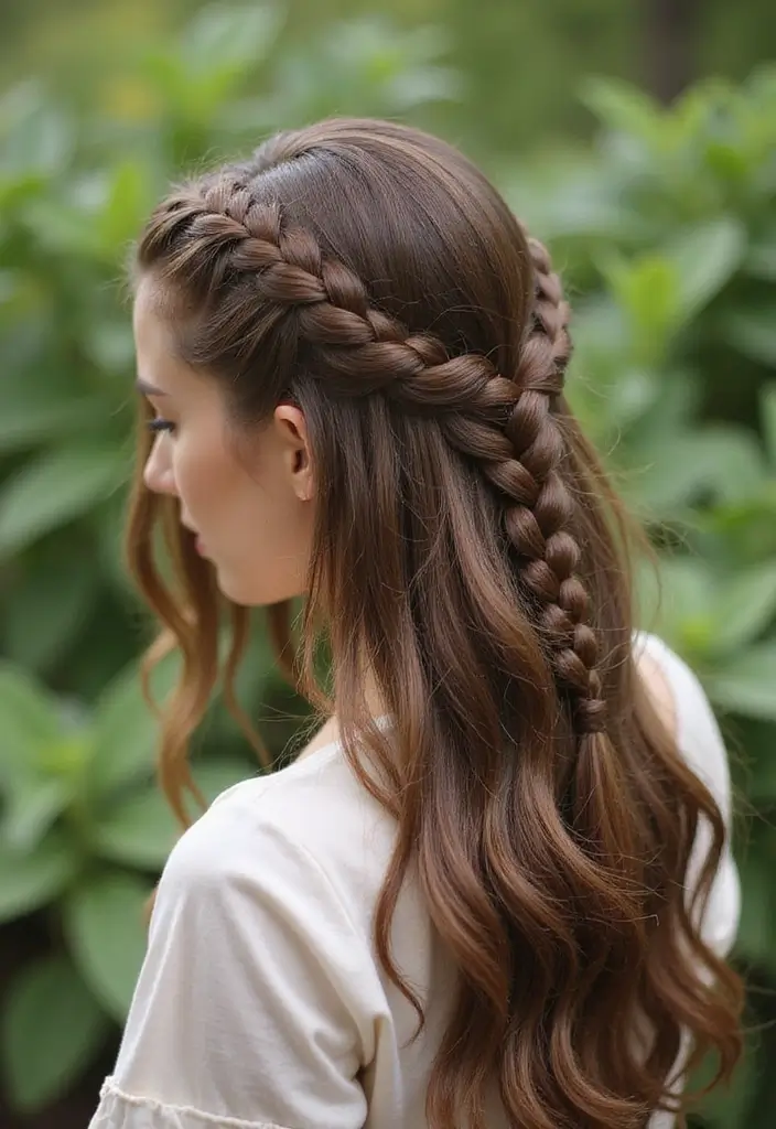 10 Chic Braided Hairstyles for Medium Length Hair You Can Master in Minutes! - 1. The Classic French Braid