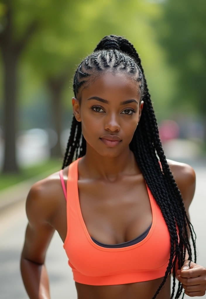 10 Chic Braided Hairstyles for Medium Length Hair You Can Master in Minutes! - 7. Boxer Braids