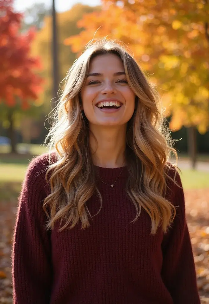 13 Layered Fall Hairstyles That Add Volume and Texture to Your Locks! - 3. Long Layered Waves