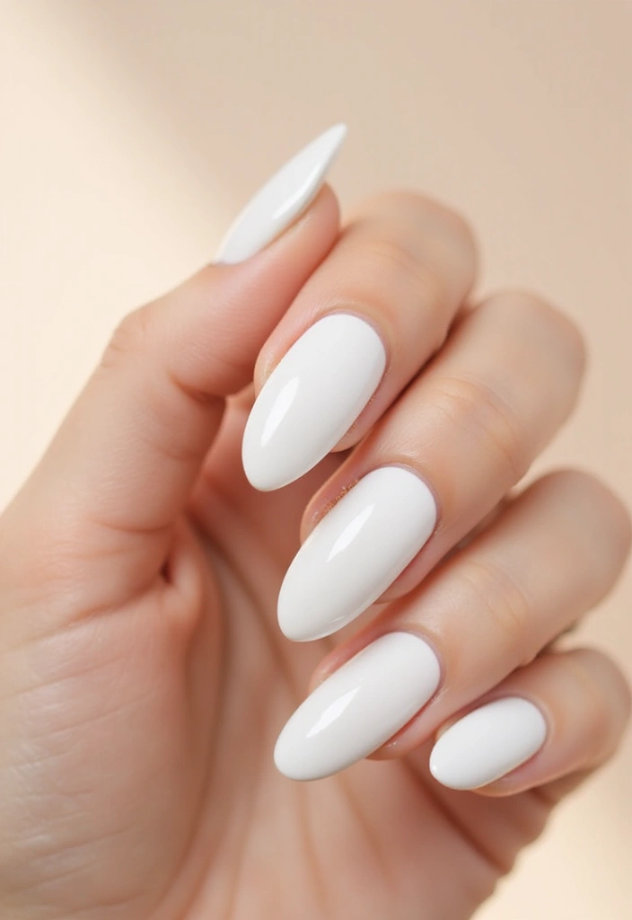 14 Minimalist Nail Designs That Are Effortlessly Gorgeous (You Won't Want to Miss #4!) - 1. Soft Milky White Elegance