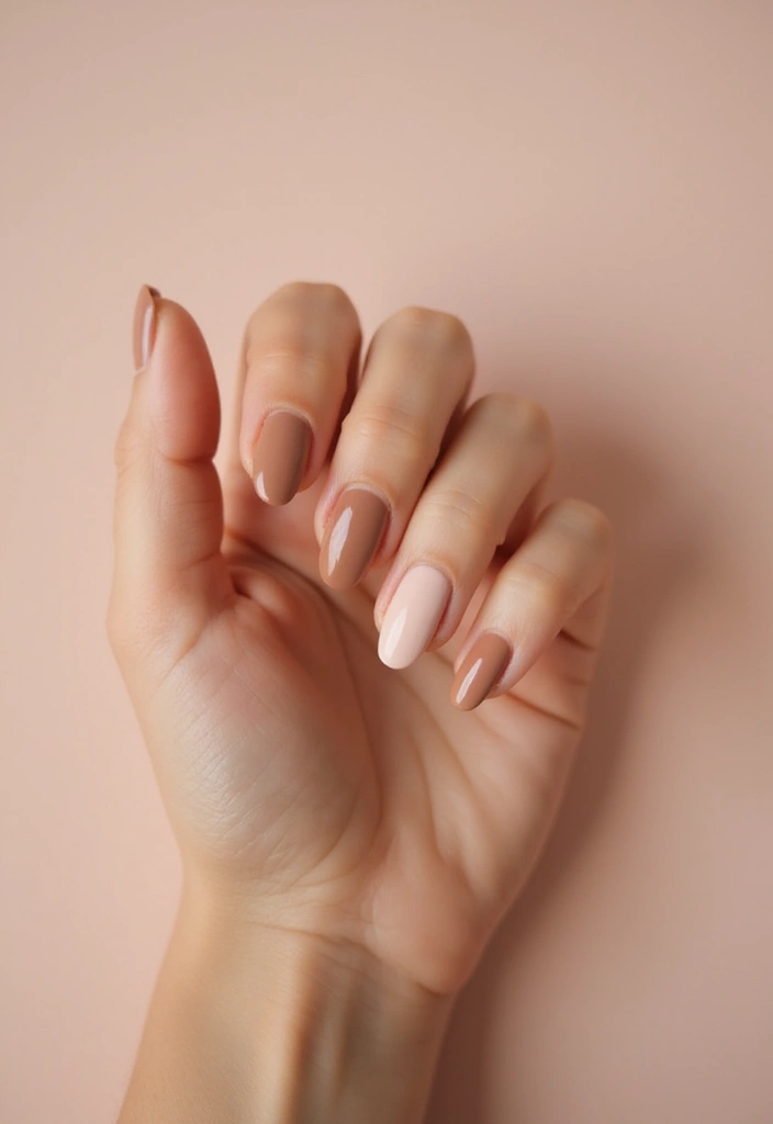 14 Minimalist Nail Designs That Are Effortlessly Gorgeous (You Won't Want to Miss #4!) - 2. Nude Shades for Every Skin Tone