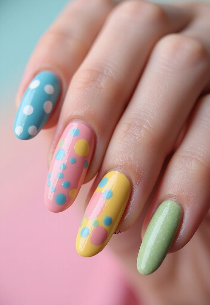 14 Minimalist Nail Designs That Are Effortlessly Gorgeous (You Won't Want to Miss #4!) - 6. Subtle Dot Art for a Fun Spin